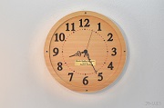 木婚式の記念の掛け時計2