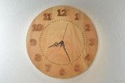 檜の掛け時計7