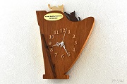 木婚式の記念の掛け時計５
