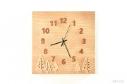 木立の掛け時計１