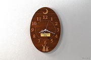 木婚式の記念の掛け時計３