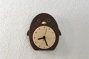 かわいいペンギンの掛け時計1