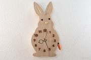 うさぎの掛け時計